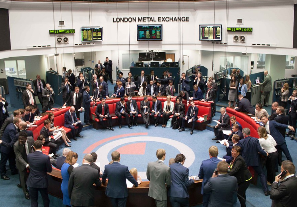 London Metal Exchange offers end of openoutcry trade